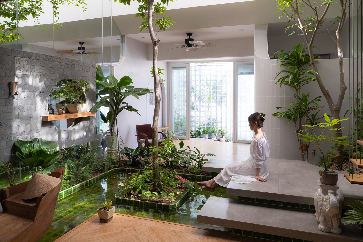 Tiểu cảnh nhà phố đẹp